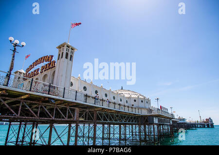 Brighton Palace Pier Stock Photo