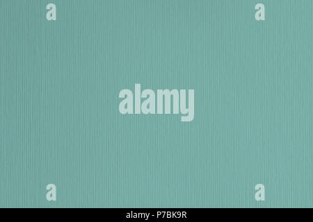 Blue-green textured corrugated striped wallpaper background Stock Photo