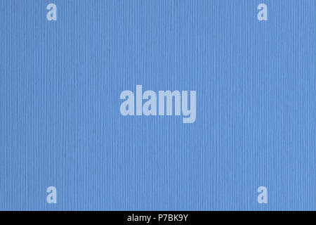 Blue textured corrugated striped wallpaper background Stock Photo