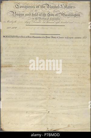 2 documents- authorization of payment to ship owners by U.S. Congress ...