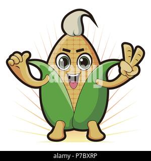 Vector - Regional specialties character cartoon style, agricultural products, marine products and livestock products. 013 Stock Vector