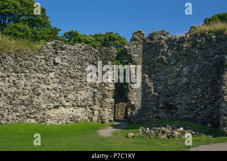 Old Inverlochy Castle near Fort William. Stock Photo