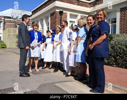 NHS at 70: Nurses pose in uniforms from seven decades to pay tribute, The  Independent