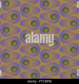 Seamless vector abstract gradient avocado lilac and brown pattern Stock Vector