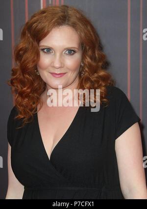 Jun 06, 2018 - Jennie McAlpine attending British Soap Awards 2018, Hackney Empire in London, England, UK Stock Photo