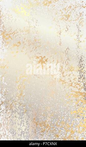 Texture of marble with golden patina, vintage background for your design, vector illustration. Stock Vector