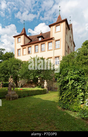 Hummelstein Castle, Hummelstein Park, manor house, Nuremberg, Gleißhammer, Middle Franconia, Franconia, Bavaria, Germany Stock Photo