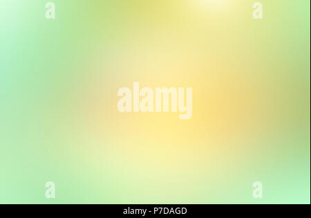 Abstract Blurred green and yellow gradient background, for your mockup and template design. Stock Photo