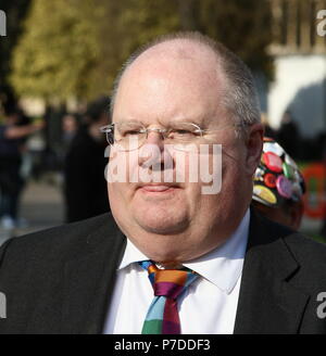 Eric Pickles photographed at the time of MP status in the year 2012. He is currently a life peer. Baron Pickles of Brentwood and Ongar. British politicians. MP. MPS. Stock Photo