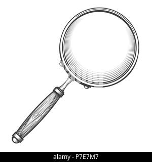 magnifying glass drawing