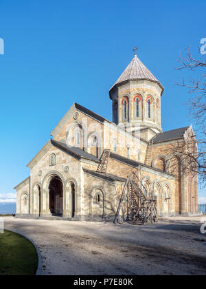 St. Nino church at Bodbe monastery, Sighnaghi, Georgia Stock Photo