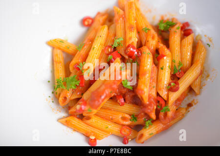 Penne Pasta With Arrabiata Sauce