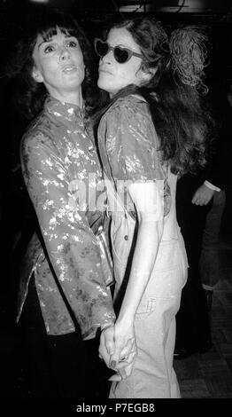 1978  New York City Phyllis Newman and Gilda Radner at Studio 54 Credit:  Adam Scull-PHOTOlink/MediaPunch Stock Photo