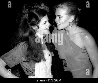 1978  New York City Gilda Radner Margeaux Hemingway at Studio 54 Credit: Adam Scull-PHOTOlink/MediaPunch Stock Photo