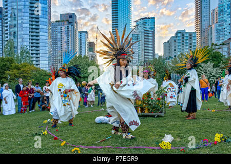 The Gathering Festival, Summer Solstice Celebration, Vancouver, David Lam Park, British Columbia, Canada. Stock Photo