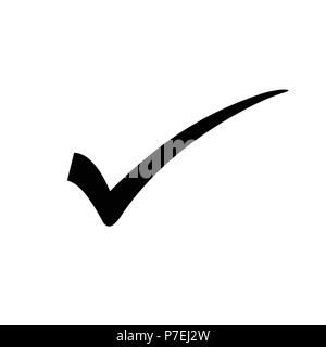 Check Mark Or Tick Sign. Easily Editable, Colorable EPS 8 Vector Icon ...