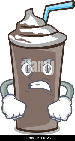 Angry hot chocolate mascot cartoon Stock Vector Image & Art - Alamy