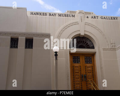 Hawkes Bay Museum and Art Gallery Stock Photo