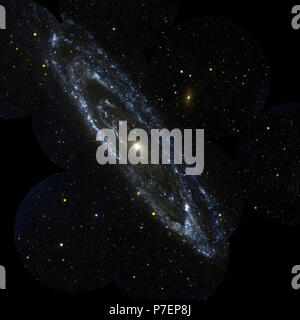The large galaxy in Andromeda, Messier 31. The Andromeda galaxy is the ...
