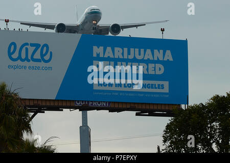 Billboard Advertising Legal Marijuana Outside Los Angeles