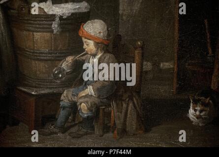 Jean-Baptiste-Siméon Chardin, The Washerwoman, Laundry, Painting, Oil ...