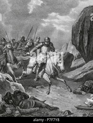 Hundred Years' War. Battle of Aljubarrota (14 August 1385 ...