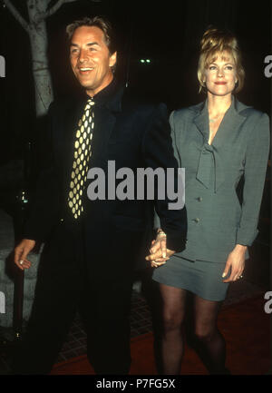 WESTWOOD, CA - JANUARY 24: (L-R) Actor Don Johnson and actress Melanie ...