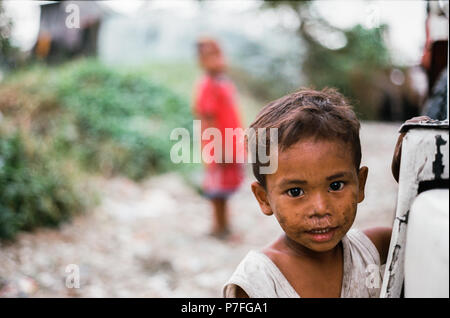 Smokey mountain Tondo manila Stock Photo