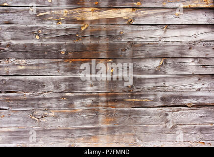 Horizontal, wooden, old, worn, burnt boards. Background from the fence, wall Stock Photo