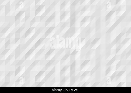 Abstract white modern background of polygons Stock Photo