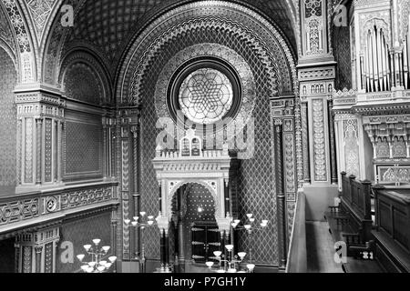 Spanish Synagogue Sanctuary Stock Photo