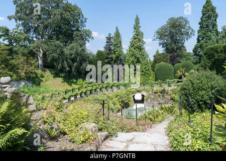 Brodsworth Hall Gardens, Doncaster, South Yorkshire, England Stock Photo