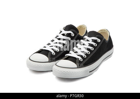 Sneaker on White Background Stock Photo