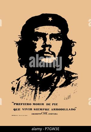Ernesto 'Che' Guevara (1928-1967), revolucionario sudamericano. Stock Photo