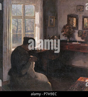 Holsoe  Carl Vilhelm - at the End of the Day Stock Photo