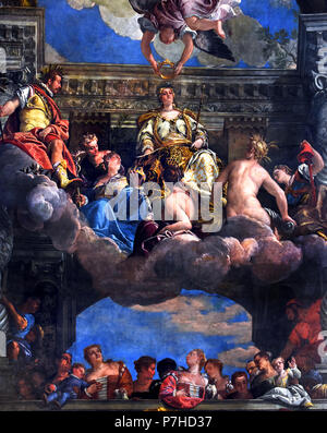 The Apotheosis Of Venice 1582 Paolo Veronese Paolo Caliari 1528 