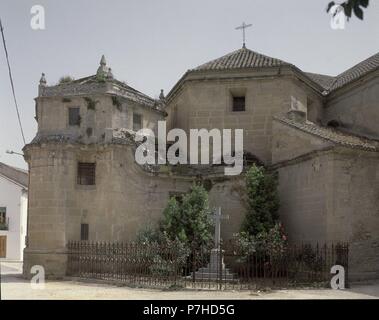 Iglesia de Carmen church, Alhama de Granada, Spain Stock Photo - Alamy