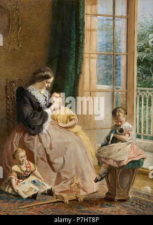 George Elgar Hicks was a 19th-century British artist known for his ...