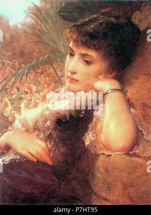 Hicks George Elgar - Portrait of a Lady 1 - British School - 19th ...
