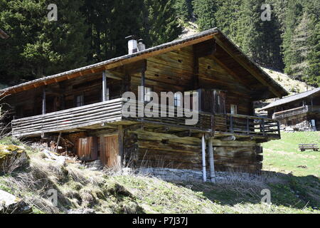 Felbertauern Tauerntal Schildalm Frühling Hohe Tauern Stock Photo