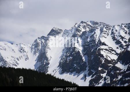 Felbertauern Tauerntal Schildalm Frühling Hohe Tauern Stock Photo