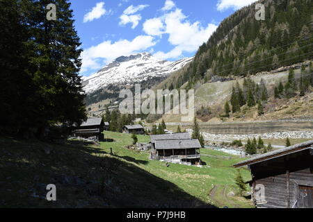 Felbertauern Tauerntal Schildalm Frühling Hohe Tauern Stock Photo