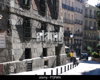 RESTAURANTE LAS CUEVAS DE LUIS CANDELAS. Location: EXTERIOR, SPAIN. Stock Photo