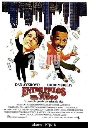 Original Film Title: TRADING PLACES.  English Title: TRADING PLACES.  Film Director: JOHN LANDIS.  Year: 1983. Credit: PARAMOUNT PICTURES / Album Stock Photo