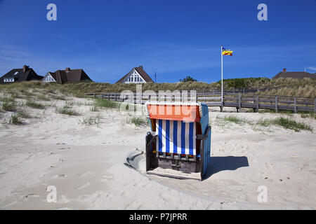 Wittdün, island Amrum, the North Sea, national park Schleswig-Holstein Wadden Sea National Park, Schleswig - Holstein, Germany, Stock Photo