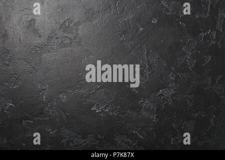 Photo of black painted wall. Stock Photo