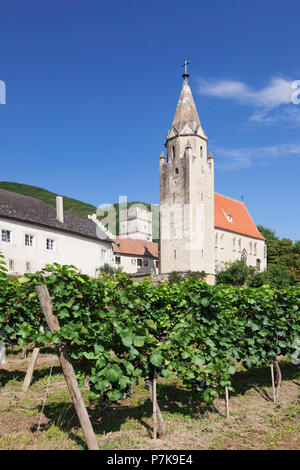 Church of St. Sigismund, Schwallenbach, Wachau, Lower Austria, Austria Stock Photo