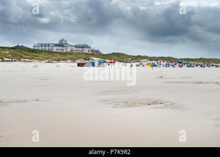 Germany, Lower Saxony, East Frisia, Juist, on the beach of Juist. Stock Photo