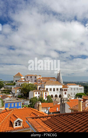 Palacio Nacional da Pena, Sintra, Sintra-Cascais Natural Park, Greater Lisbon, Portugal, Europe Stock Photo