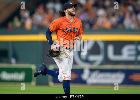 Houston TX USA. 6th July 2018. Houston Astros center fielder